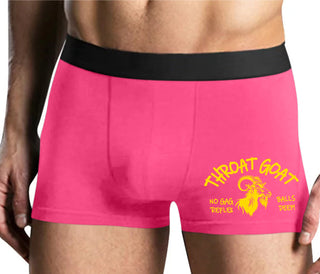 Throat Goat - Mens Pink Boxer Brief