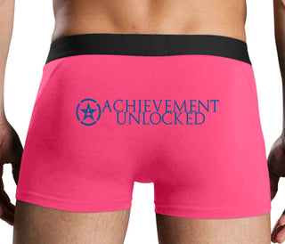 Achievement Unlocked - Pink Boxer Brief