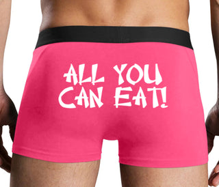 All You Can Eat Chinese Takaway Style - Pink Boxer Brief