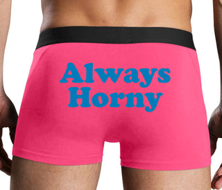 Always Horny - Pink Boxer Brief