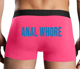 Anal Whore - Pink Boxer Brief