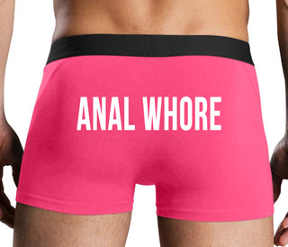 Anal Whore - Pink Boxer Brief