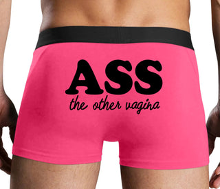 Ass The Other Vagina - Pink Boxer Brief