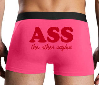 Ass The Other Vagina - Pink Boxer Brief