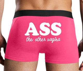 Ass The Other Vagina - Pink Boxer Brief