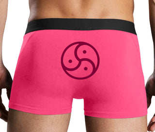 BDSM Symbol - Pink Boxer Brief