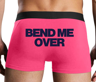 Bend Me Over - Pink Boxer Brief