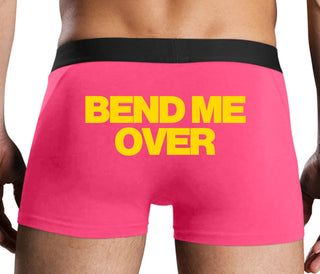 Bend Me Over - Pink Boxer Brief