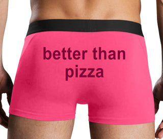 Better Than Pizza - Pink Boxer Brief
