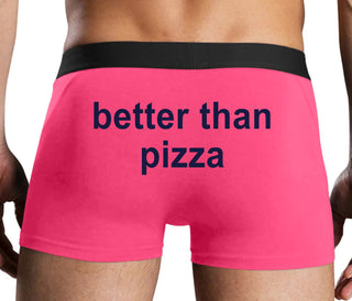 Better Than Pizza - Pink Boxer Brief
