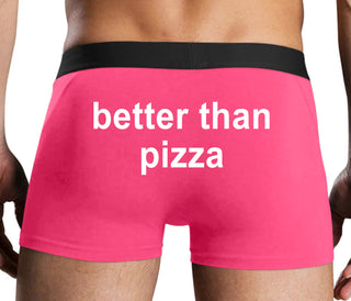 Better Than Pizza - Pink Boxer Brief