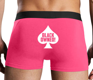 Black Owned - Queen of Spades - Pink Boxer Brief