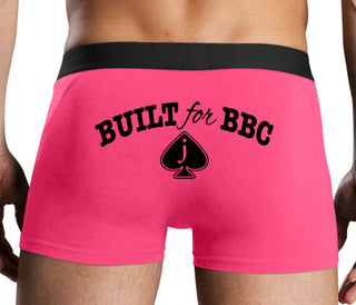 Built for BBC - Jack of Spades - Pink Boxer Brief