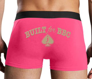Built for BBC - Jack of Spades - Pink Boxer Brief