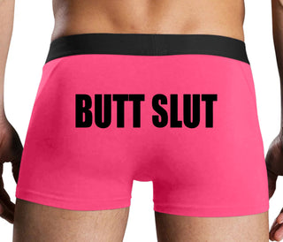 Butt Slut - Pink Boxer Brief