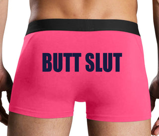 Butt Slut - Pink Boxer Brief