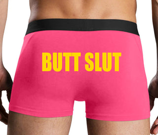 Butt Slut - Pink Boxer Brief