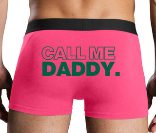 Call Me Daddy - Pink Boxer Brief
