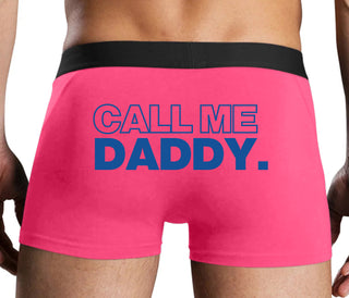 Call Me Daddy - Pink Boxer Brief