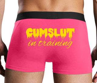 Cumslut in Training - Pink Boxer Brief
