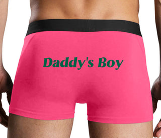 Daddy's Boy - Pink Boxer Brief