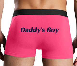Daddy's Boy - Pink Boxer Brief