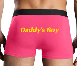 Daddy's Boy - Pink Boxer Brief