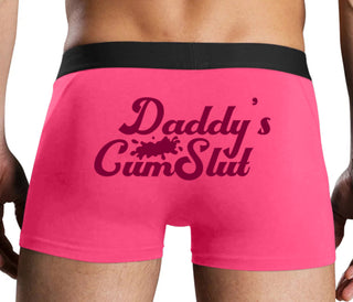 Daddy's Cumslut - Pink Boxer Brief