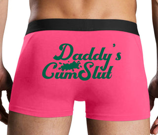 Daddy's Cumslut - Pink Boxer Brief