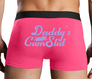 Daddy's Cumslut - Pink Boxer Brief