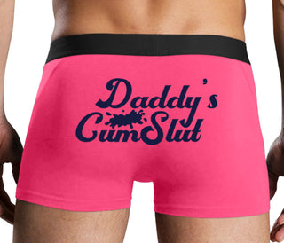 Daddy's Cumslut - Pink Boxer Brief