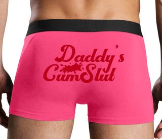 Daddy's Cumslut - Pink Boxer Brief