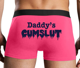 Daddy's Cumslut - Pink Boxer Brief