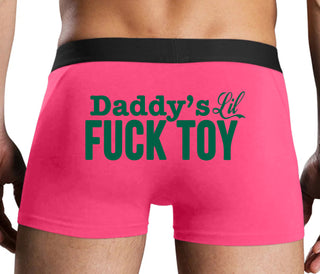 Daddy's Little Fuck Toy - Pink Boxer Brief