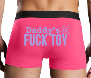 Daddy's Little Fuck Toy - Pink Boxer Brief
