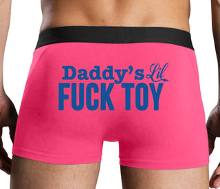 Daddy's Little Fuck Toy - Pink Boxer Brief