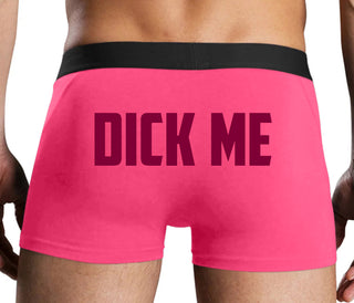 Dick Me - Pink Boxer Brief