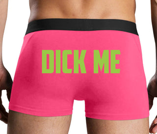 Dick Me - Pink Boxer Brief