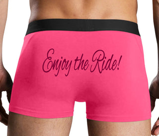 Enjoy The Ride - Pink Boxer Brief