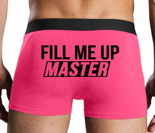 Fill Me Up Master - Pink Boxer Brief