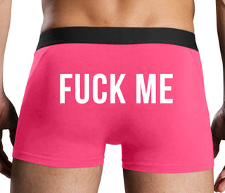 Fuck Me - Pink Boxer Brief