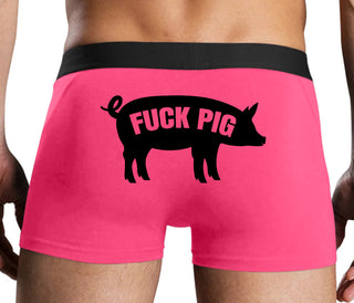 Fuck Pig - Pink Boxer Brief