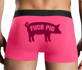 Fuck Pig - Pink Boxer Brief