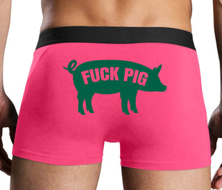 Fuck Pig - Pink Boxer Brief