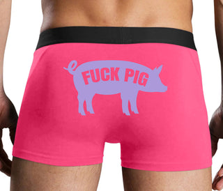 Fuck Pig - Pink Boxer Brief