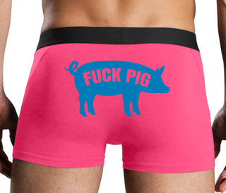 Fuck Pig - Pink Boxer Brief