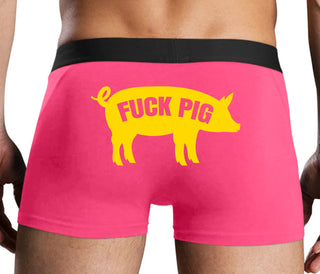 Fuck Pig - Pink Boxer Brief