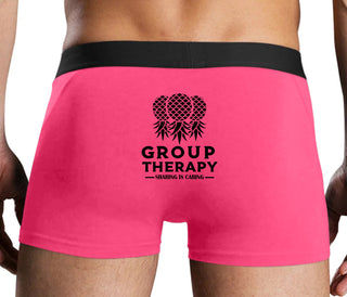 Group Therapy - Sharing Is Caring - Pink Boxer Brief