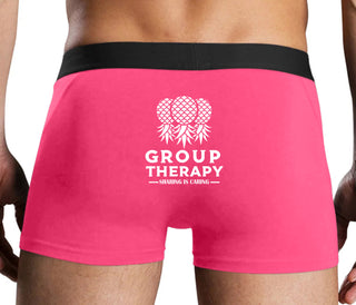 Group Therapy - Sharing Is Caring - Pink Boxer Brief
