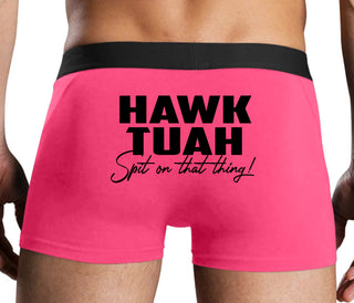 Hawk Tuah Spit On That Thing - Pink Boxer Brief